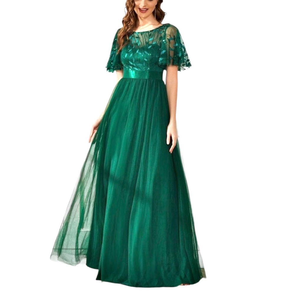NEW Ever Pretty Evening Dress XL? Sequins Fairy Whimsycore Party Formal - Picture 16 of 16